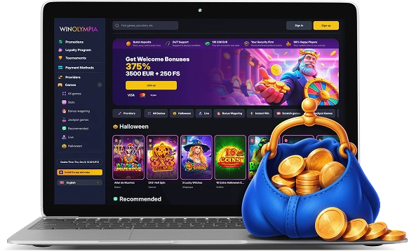 WinOlympia Casino United Kingdom Desktop